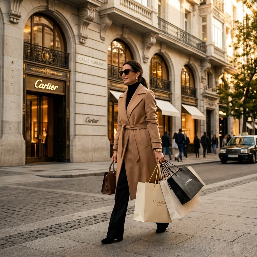 Shopping day por las boutiques de alta gama en Madrid y Barcelona.